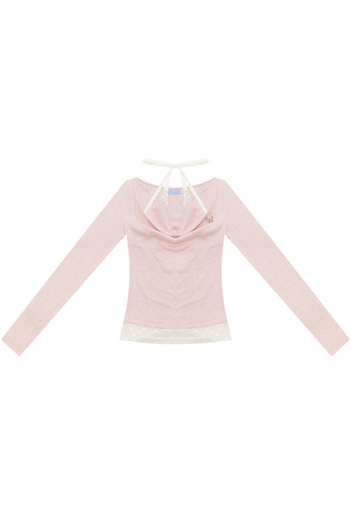 Gentle Flutter Knit Top