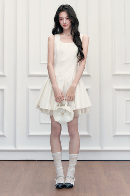 Ensemble cape et robe de princesse scintillante