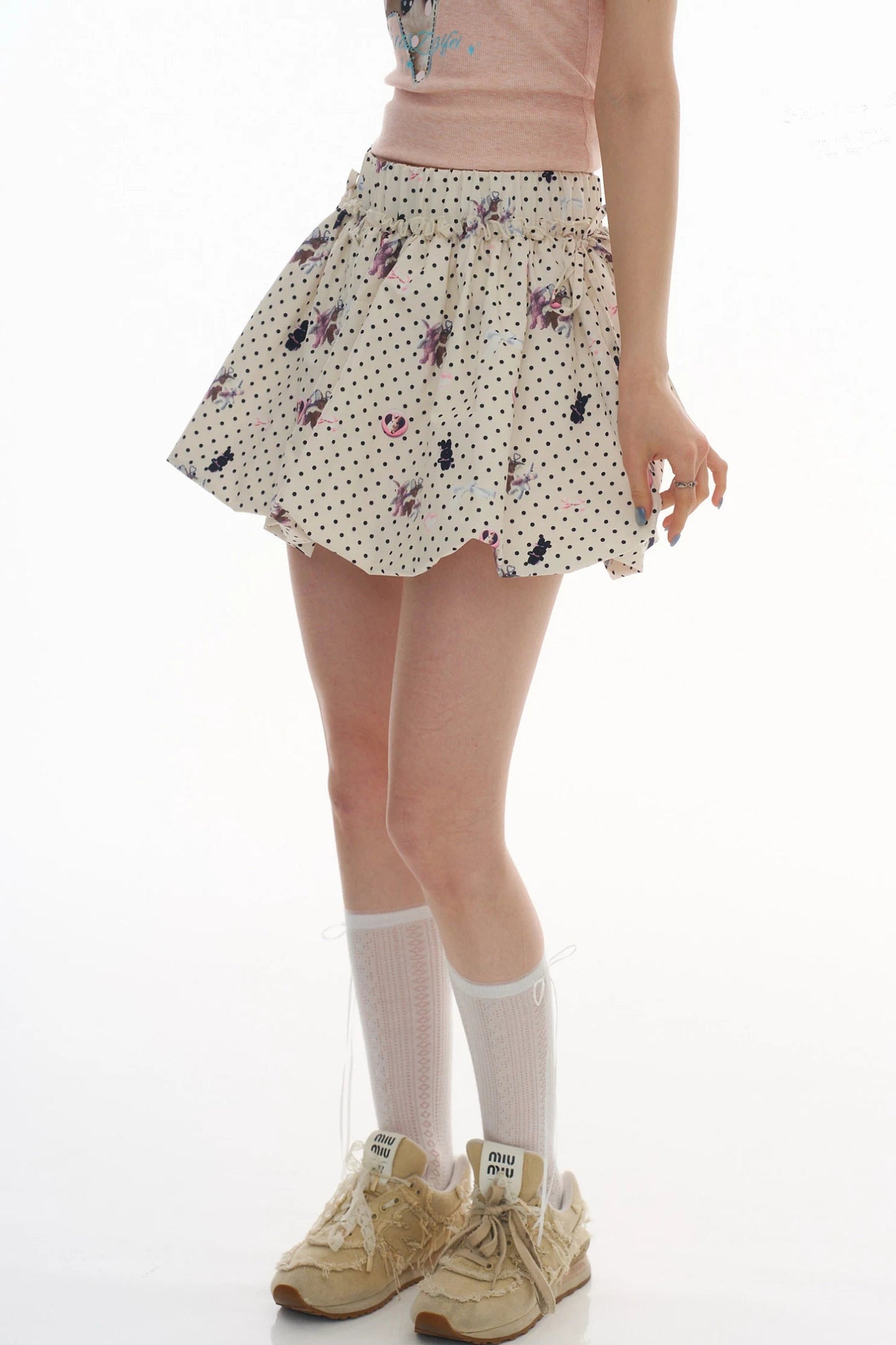 Playful Polka Dot Skirt