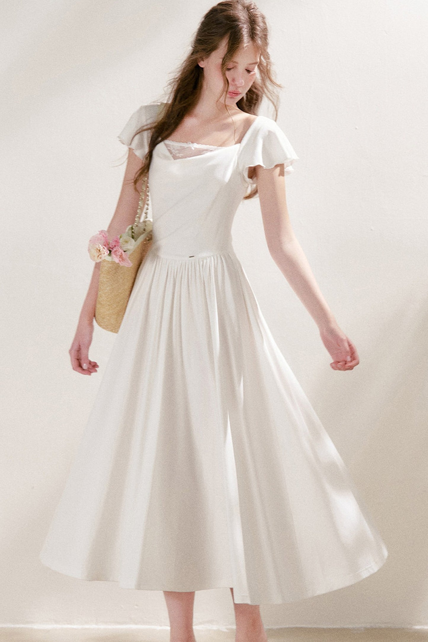 Lace Knit Vacation Dress