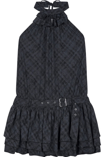 Vintage Halter Neck Dress