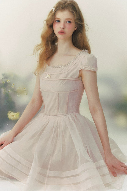 Ballet Dreamland Puff Sleeve Dress