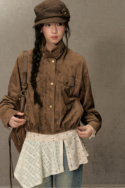 Retro Leather Biker Jacket