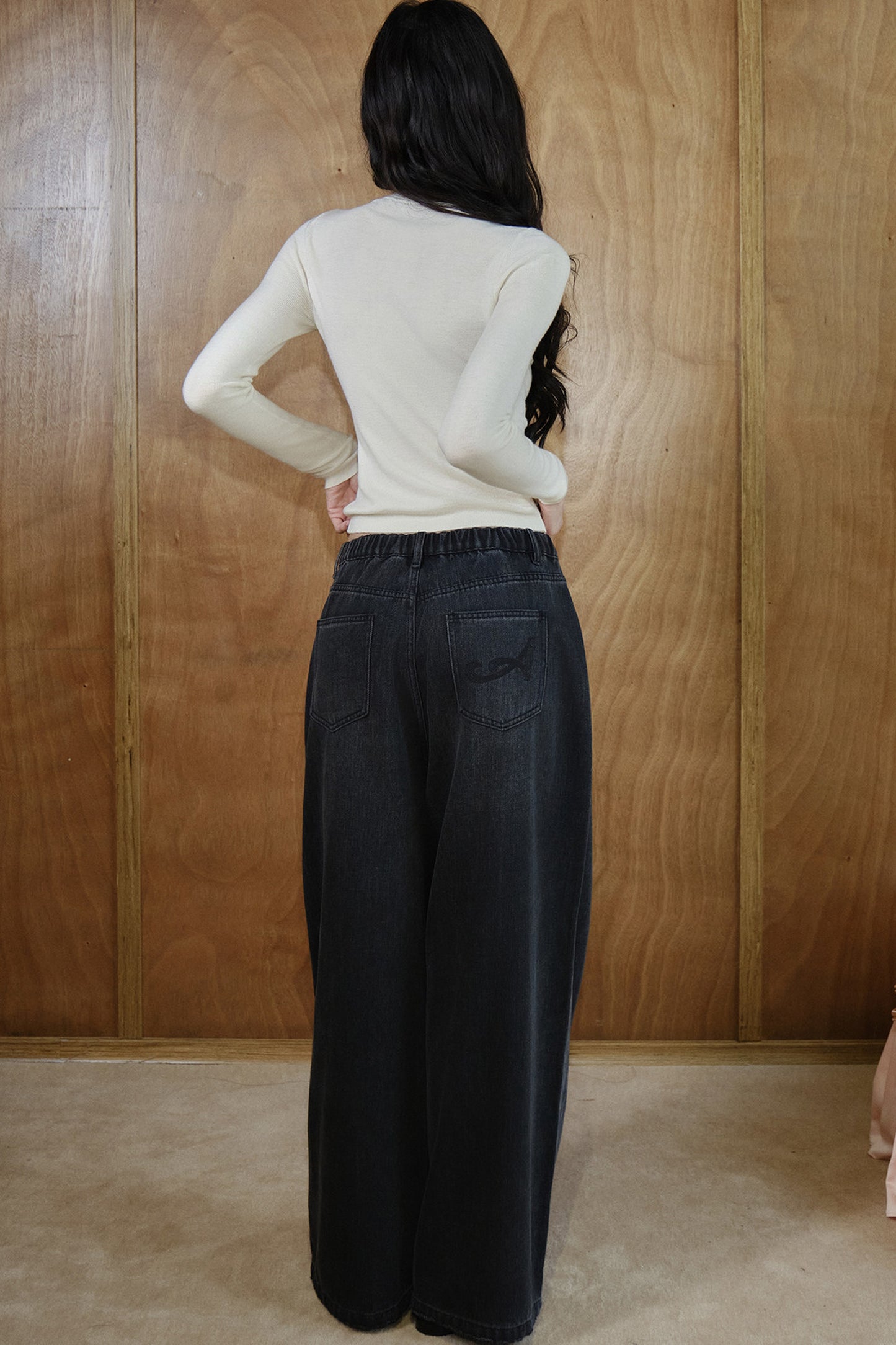Pure Wool Button Knit Top