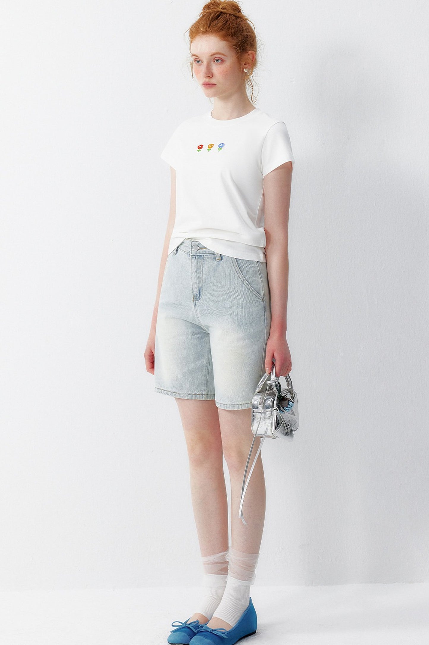 White Flower T-Shirt