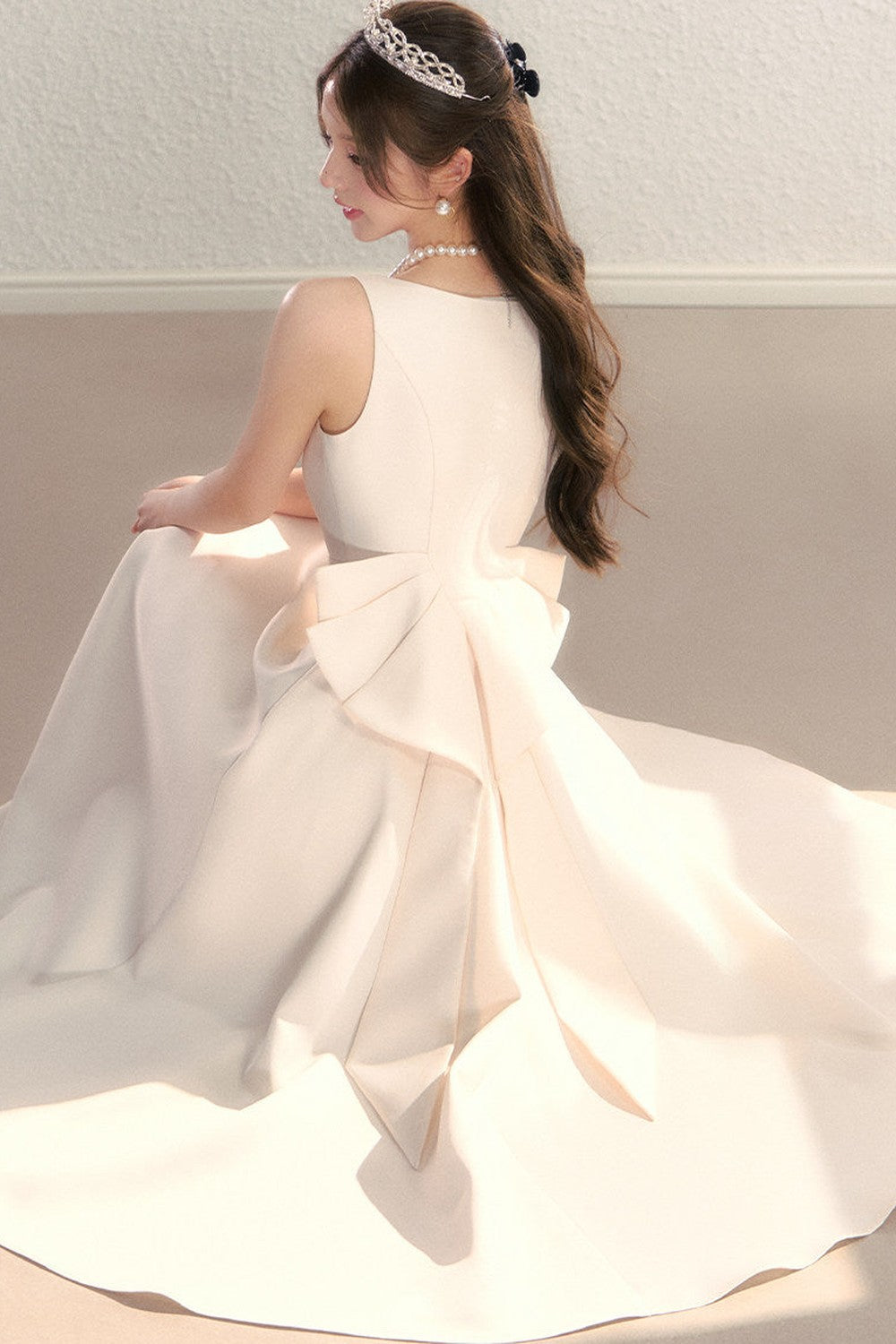 Exquisite French Spaghetti Strap Dress