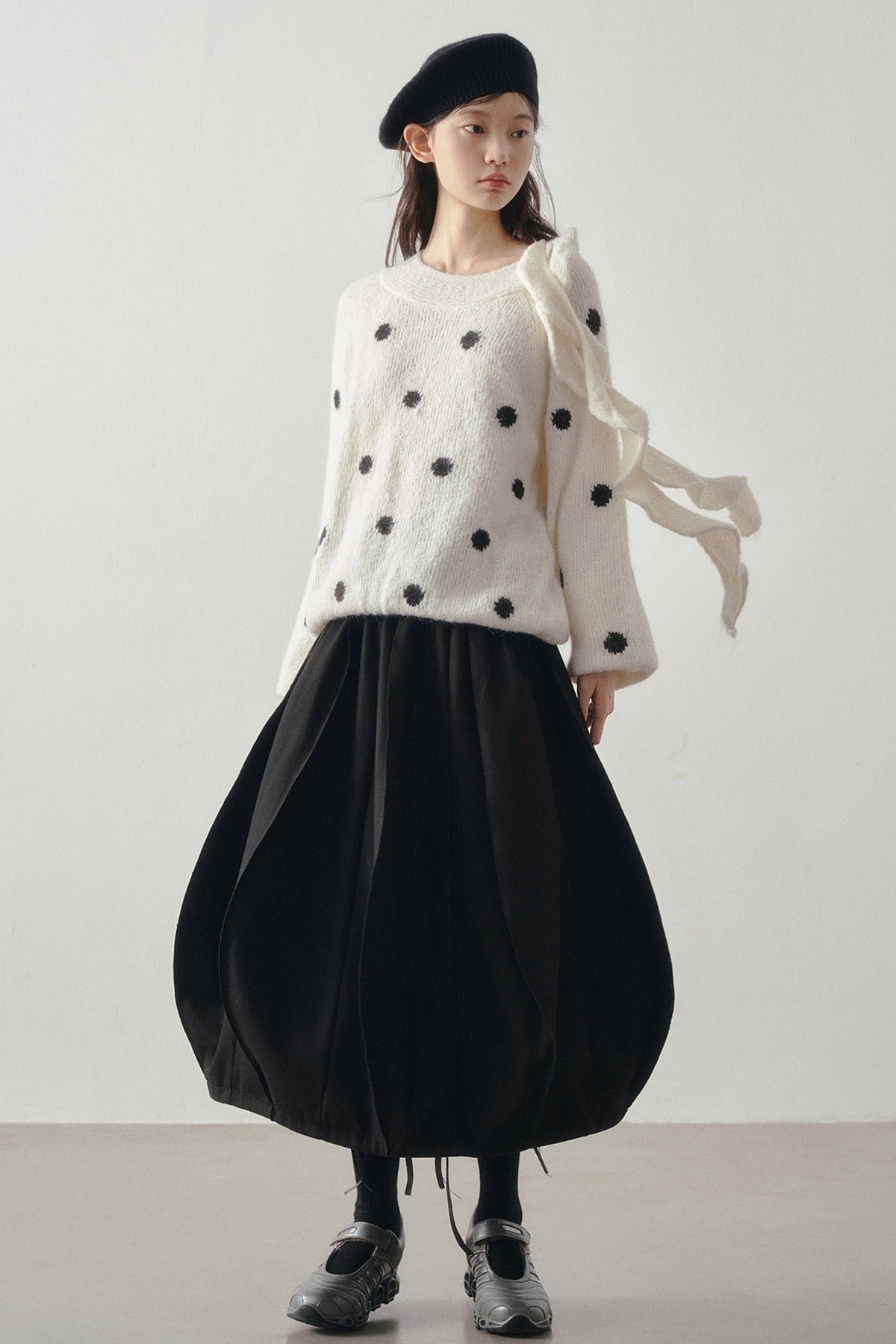 3D Multi-Panel Pumpkin Skirt