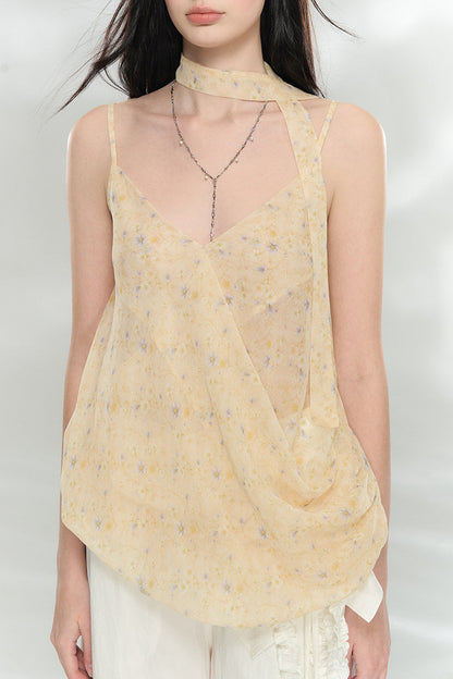 Asymmetrical V-Neck Camisole