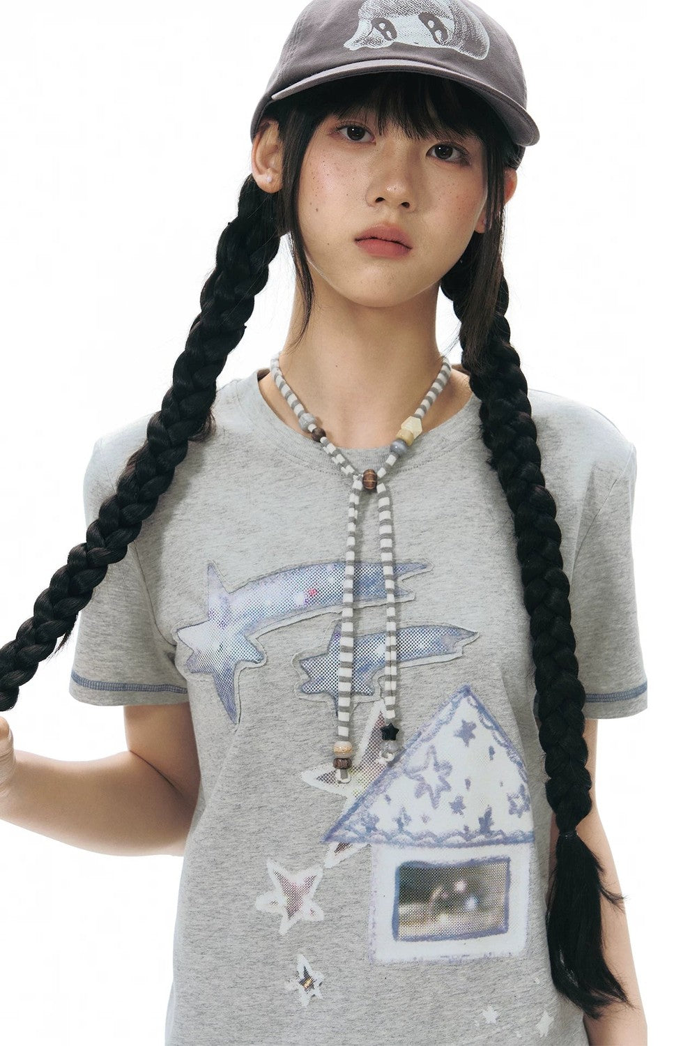 Cottage Patch Short Sleeve Top