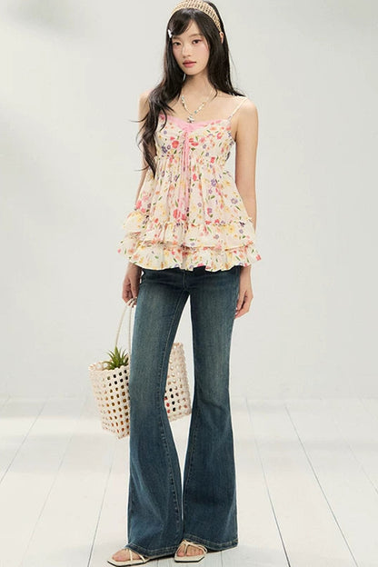 Floral Sleeveless Cami Dress