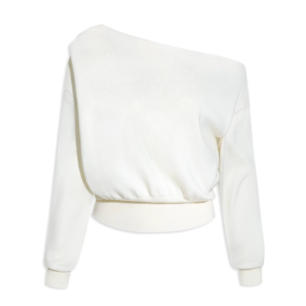 Pleated Woolen A-Line Skirt Set-Up
