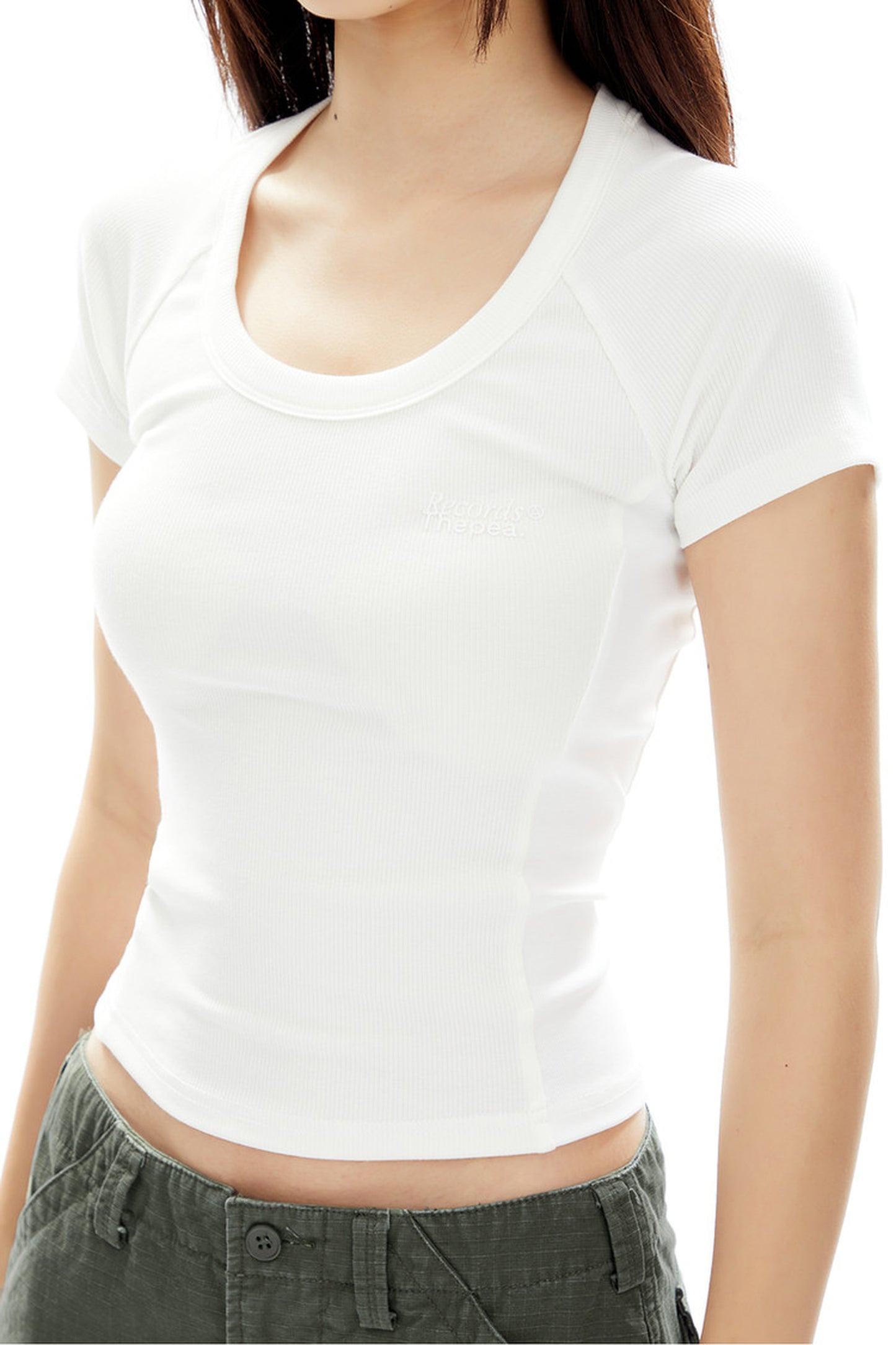 Retro Raglan Short Sleeve Top