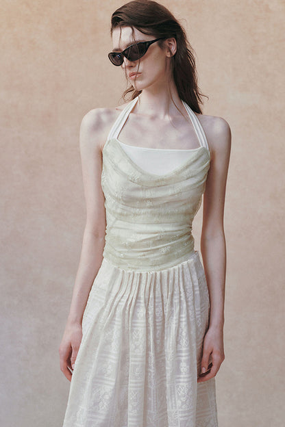 Layered-Look Halter Top