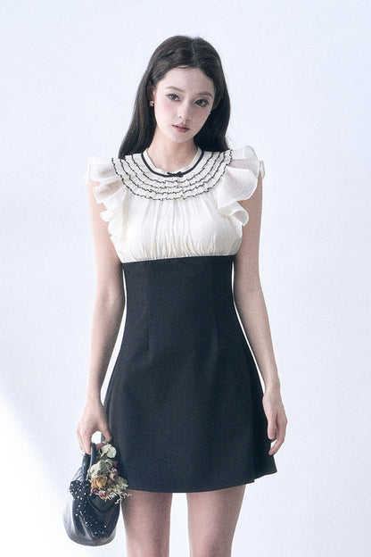 Daylight Flutter Sleeve Dress