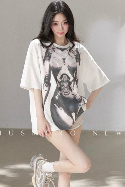 White Oversized T-Shirt
