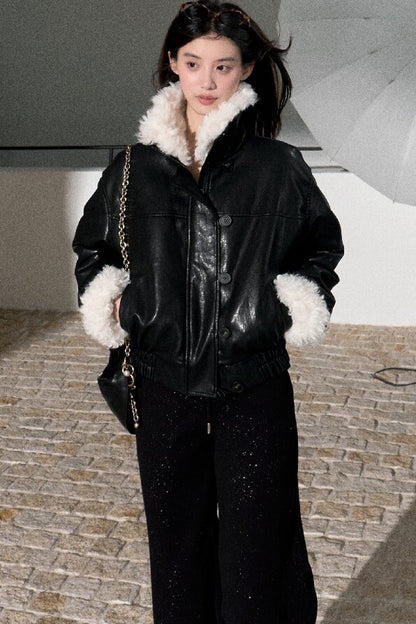 Silver Sprinkle Drawstring Waist Flared Pants