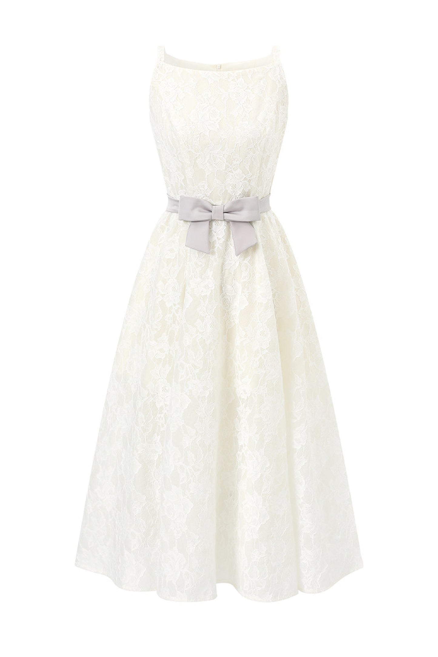Soft Lace A-Line Dress