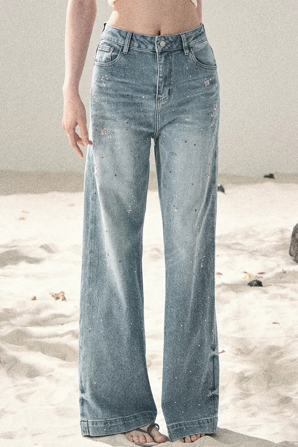 Shattered Reflections Sequin Pants