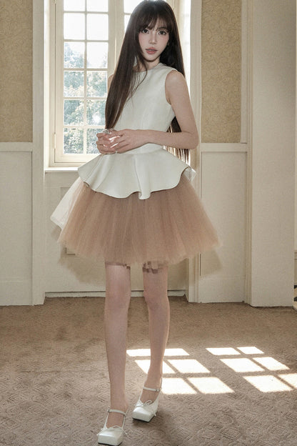 Ballet Patchwork Tutu Dress