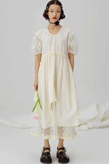 First Love Irregular Hem Dress