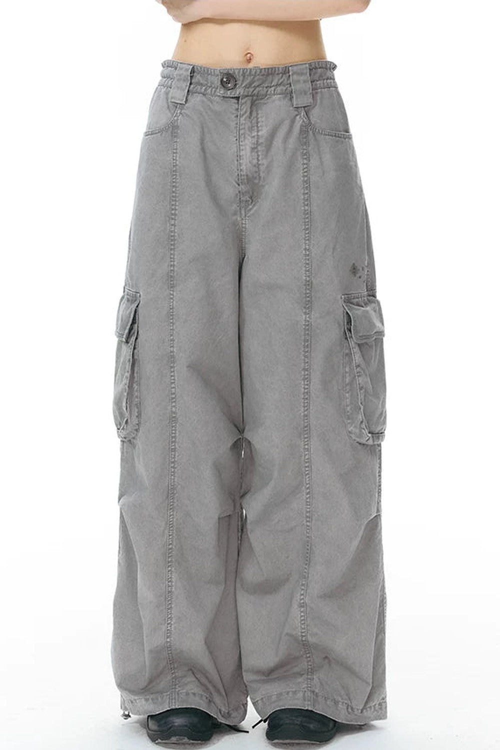 Vintage Embroidered Cargo Pants