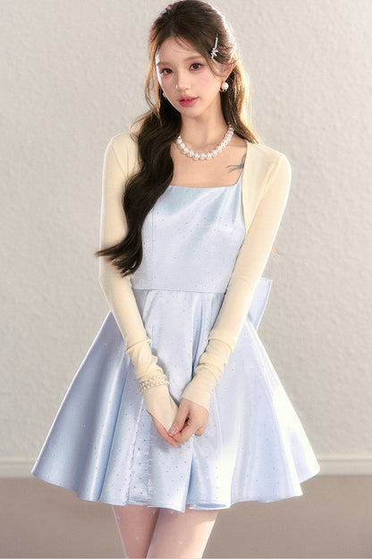 Glitter Princess A-Line Slip Dress