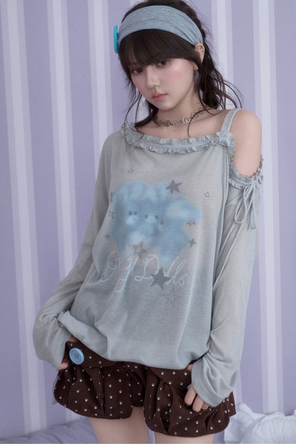 3D Paw Print Corduroy Shorts