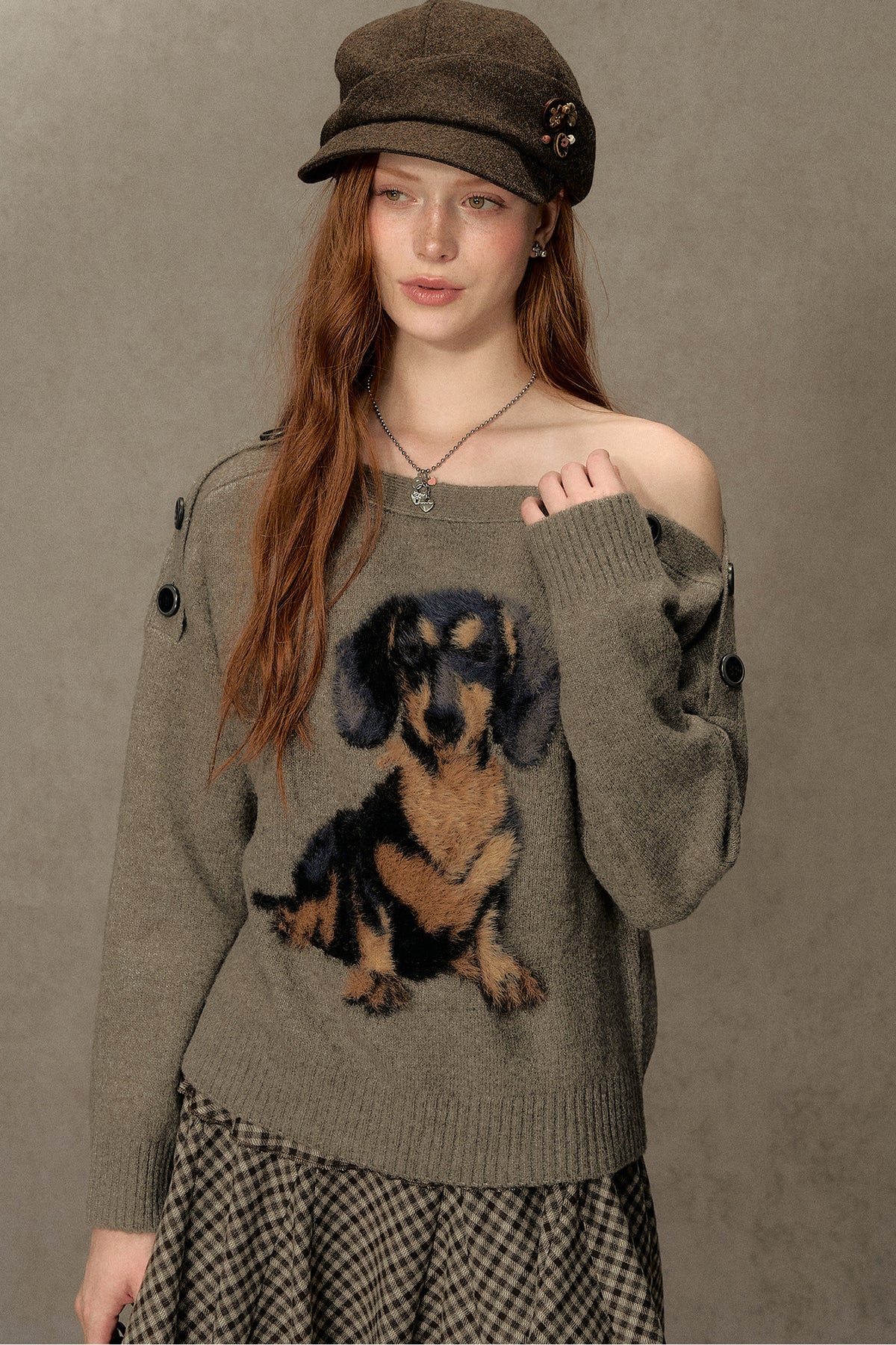 Dachshund Puppy Pullover Sweater