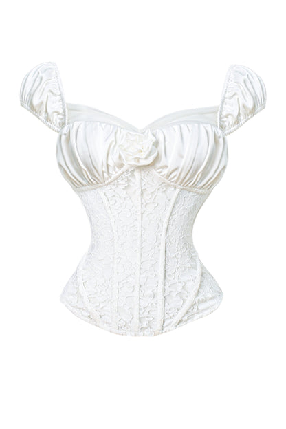 Satin Lace Fishbone Top Set-Up