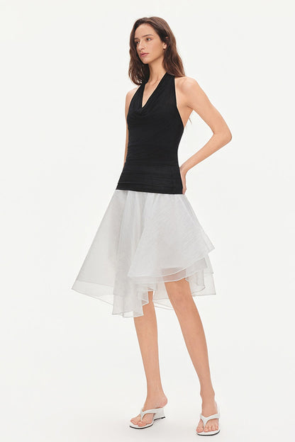 Lyocell Tencel Halter Neck Top