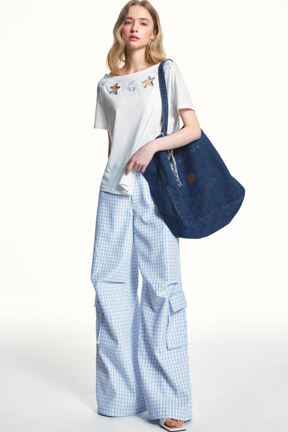 Lyocell Cut-Out Blouse