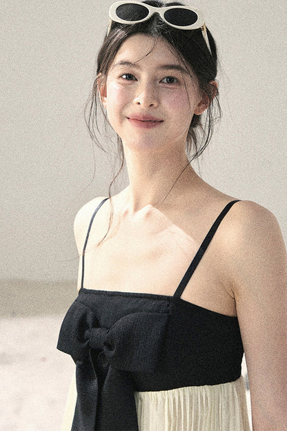 Off-Shoulder Mesh Camisole Top