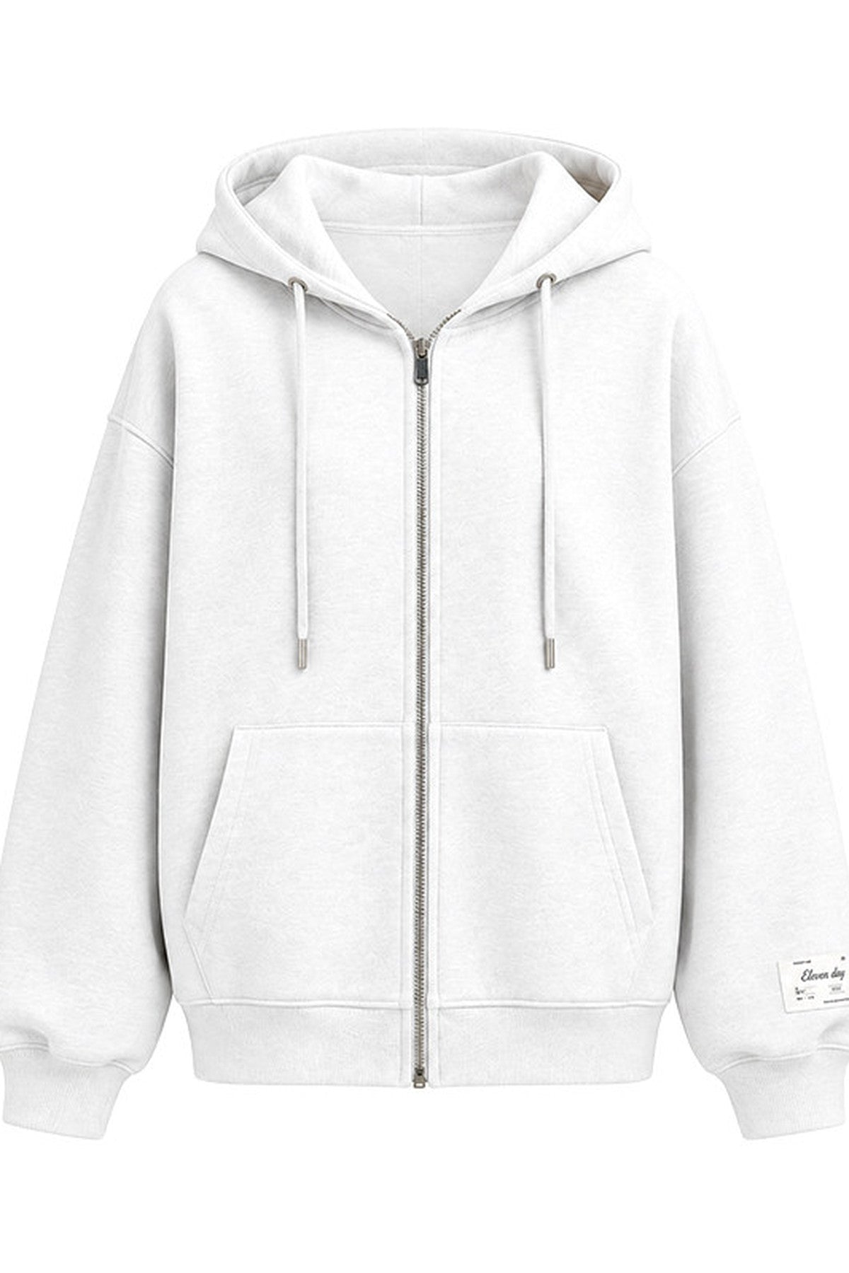 Loose Zip-Up Hoodie