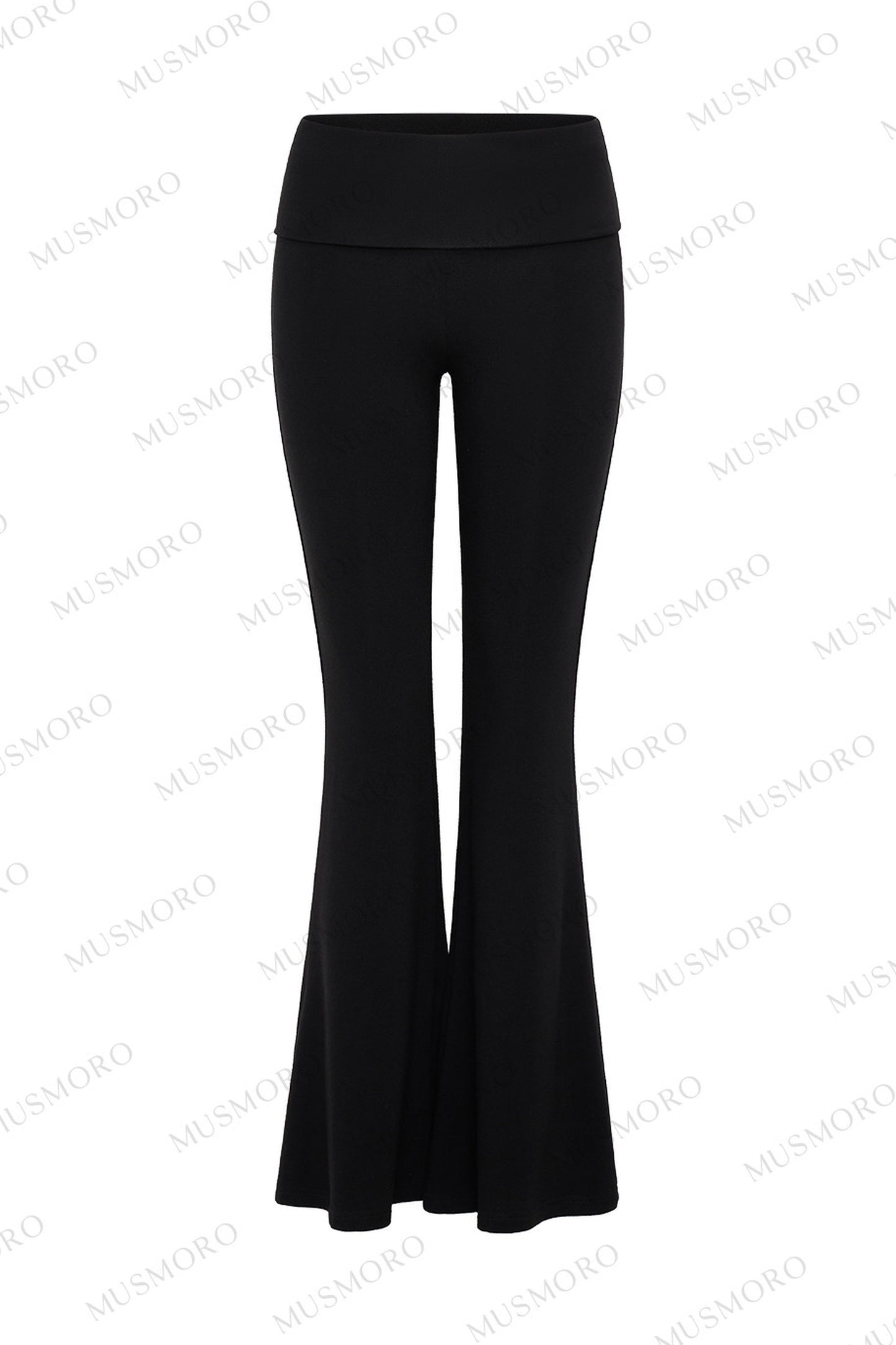 Knit Flared Enhancing Pants