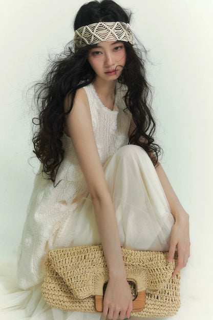 Double-Layer Mesh Fairy Skirt