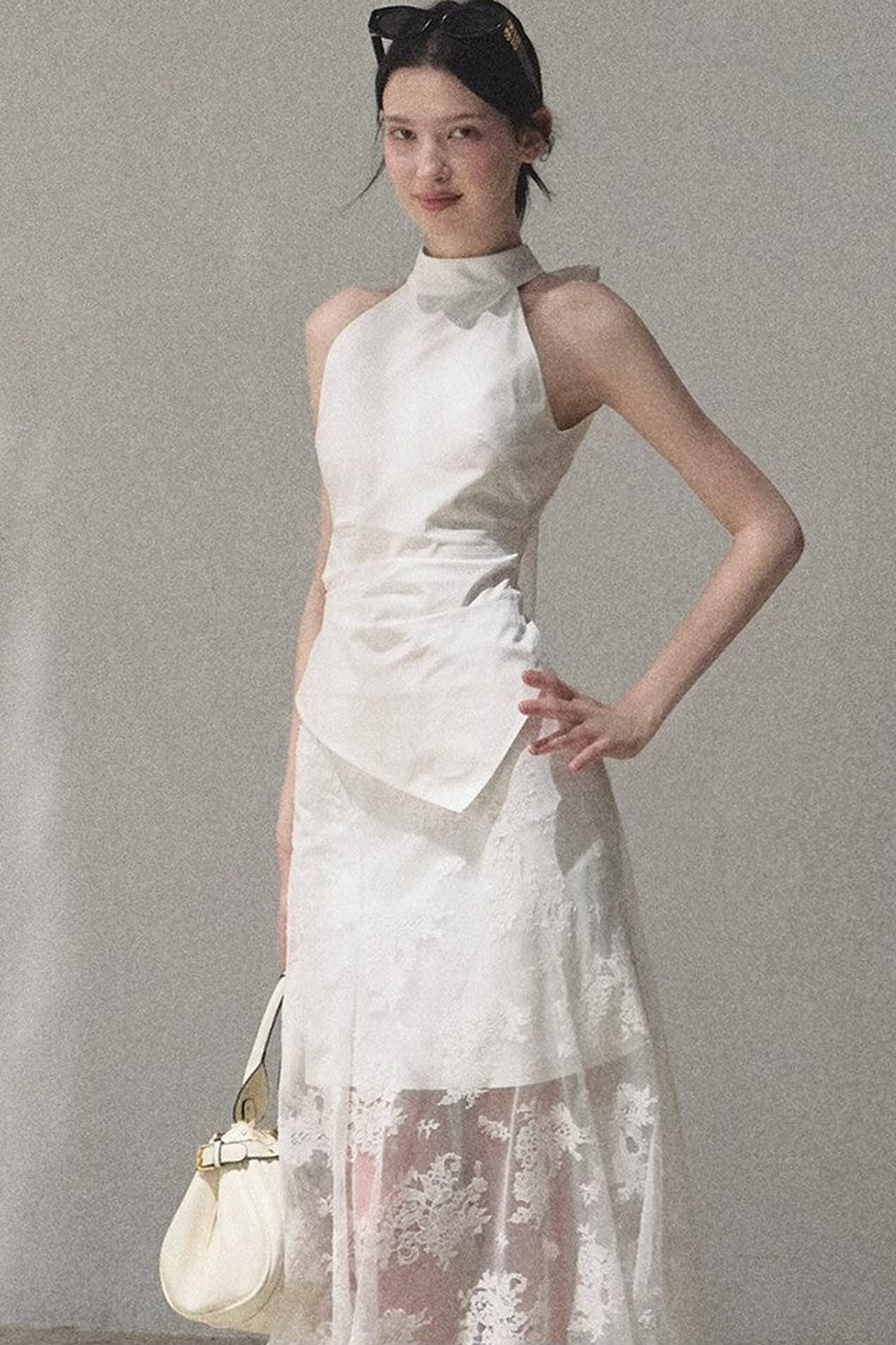 Hazy Moonlight Lace Skirt