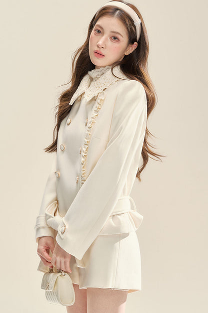 Floral Jacket and Shorts Set-Up