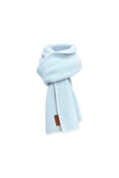 Warm Knitted Scarf Shawl