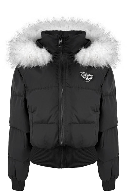 White Down Jacket and Pants Set-Up