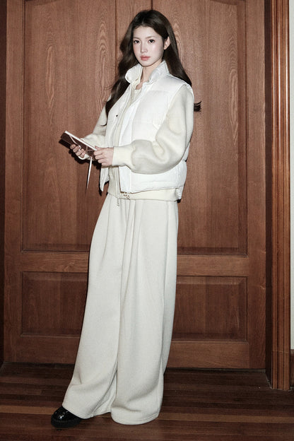 Floor-Length Wide-Leg Pants