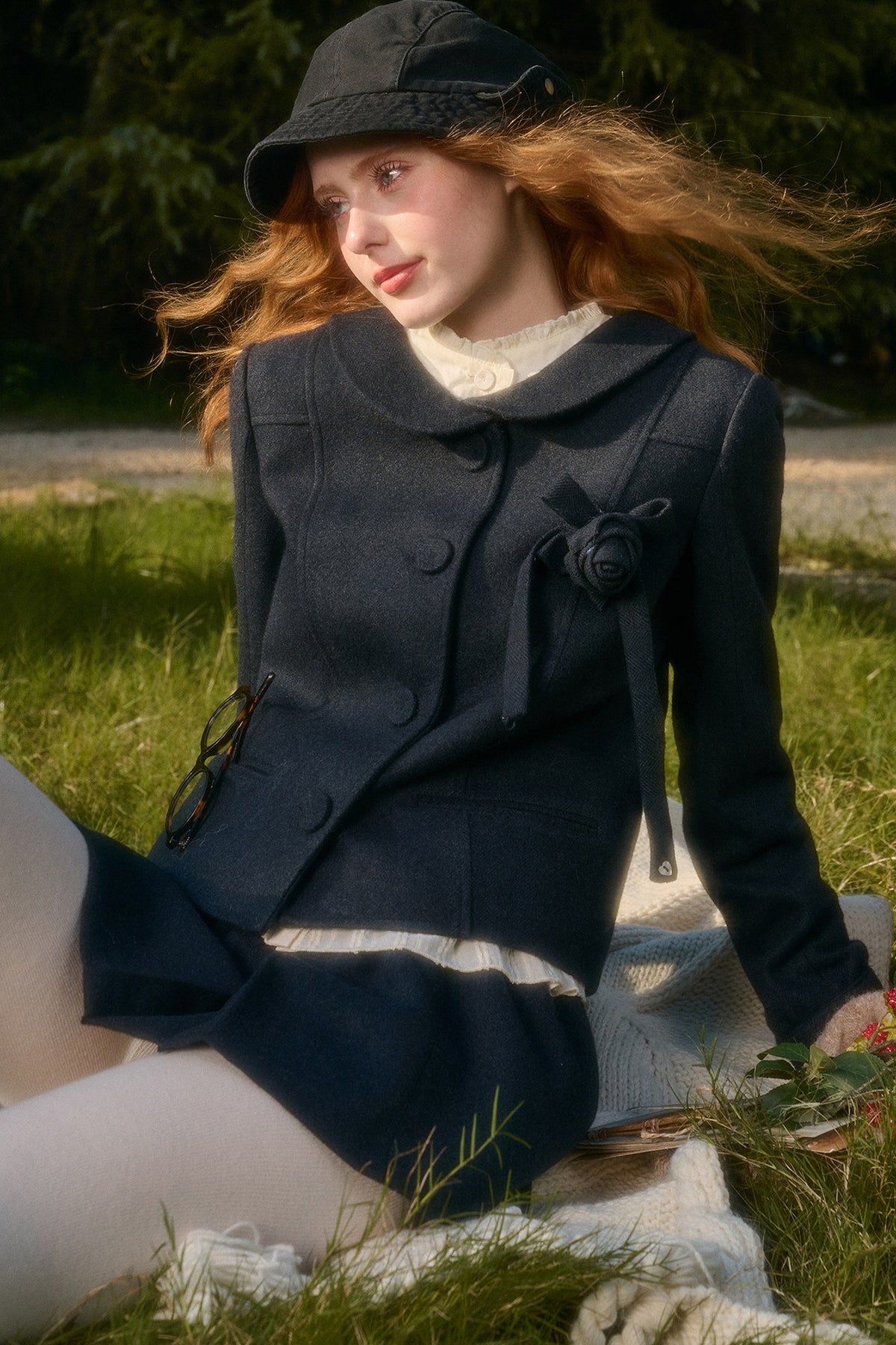 Nerd Artist Jacket and Skirt Set-Up