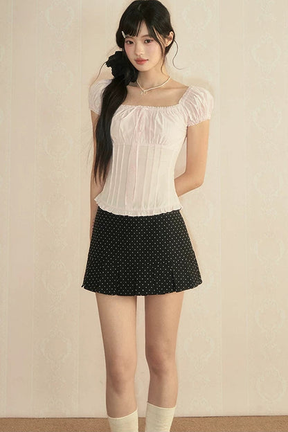 Lace Off-Shoulder Blouse