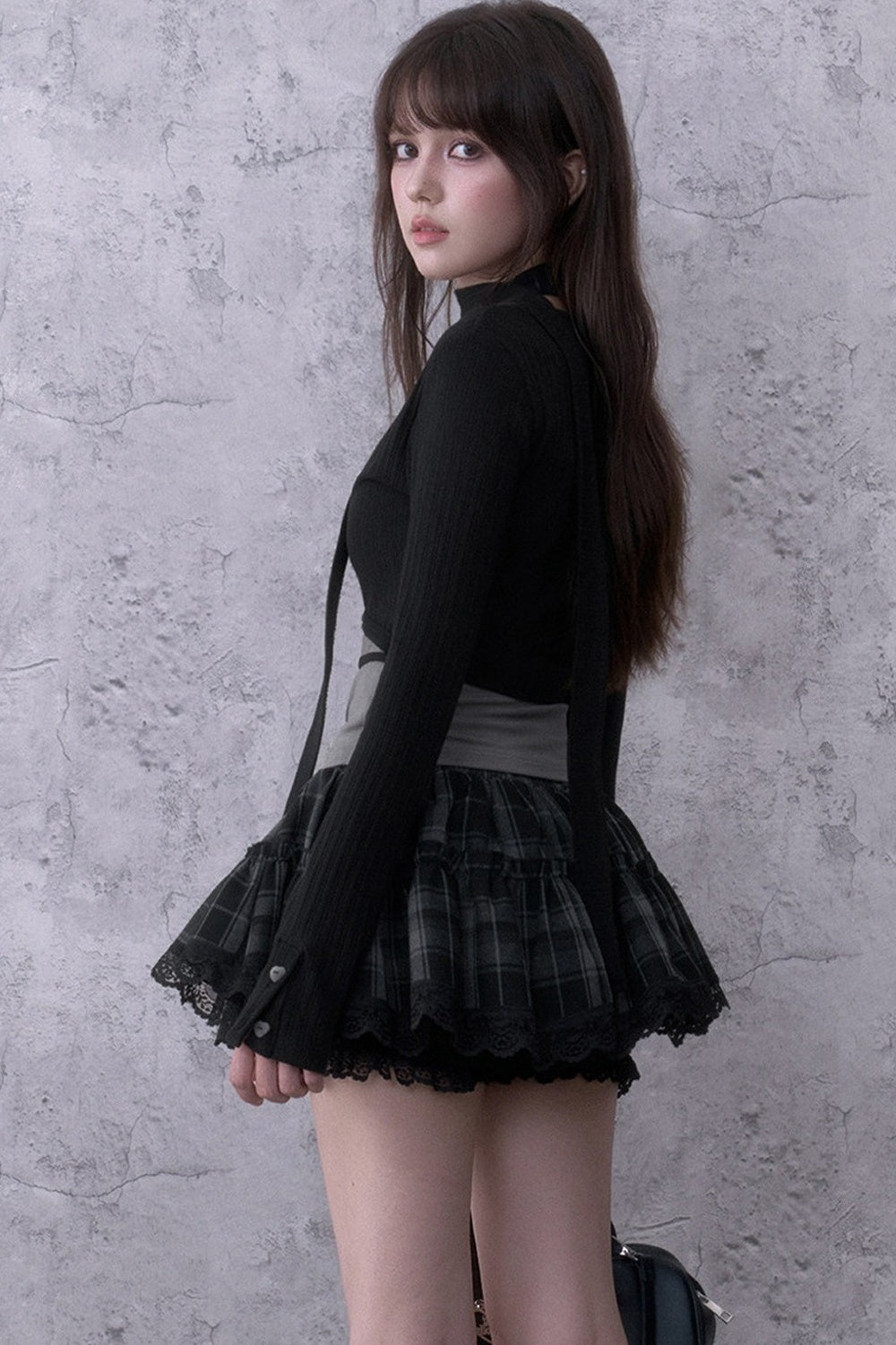 Layered-Look Top and Pants Set-Up