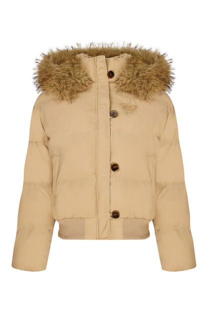 White Down Thick Coat and Pants Set-Up