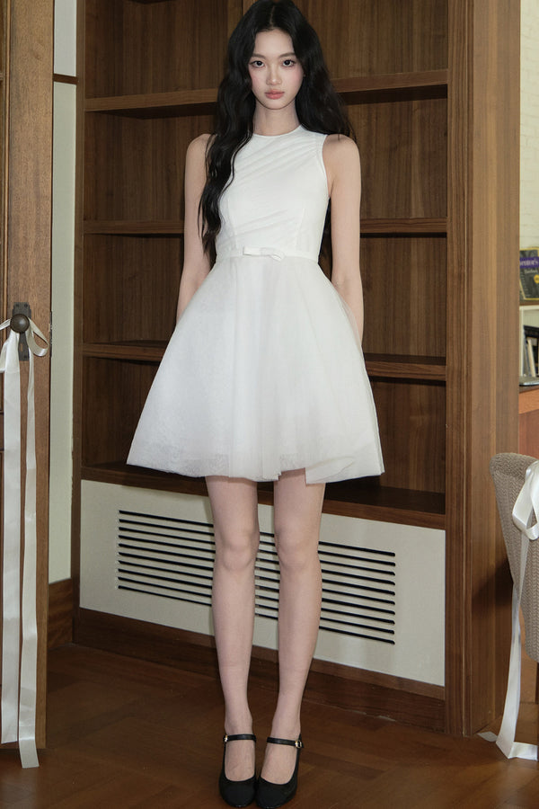 Butterfly Bow-Knot Mesh Dress