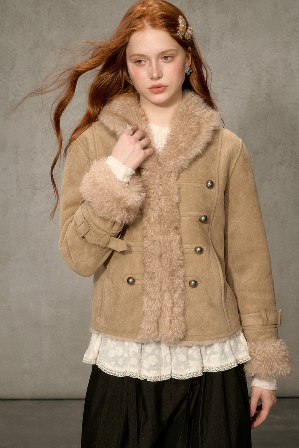Fur Collar Jacket