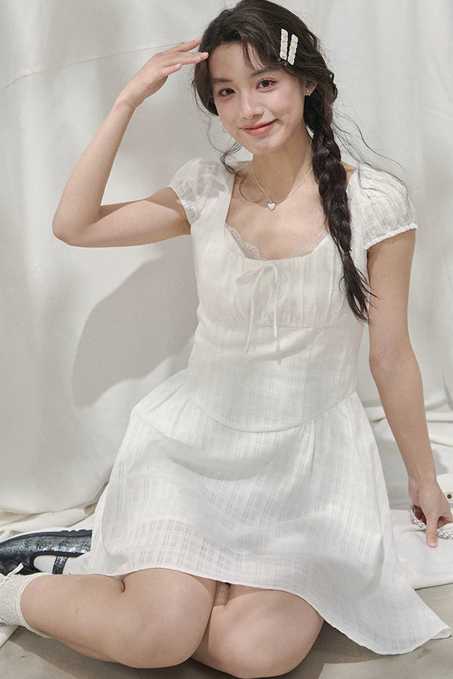 Morning Light Plaid Dress