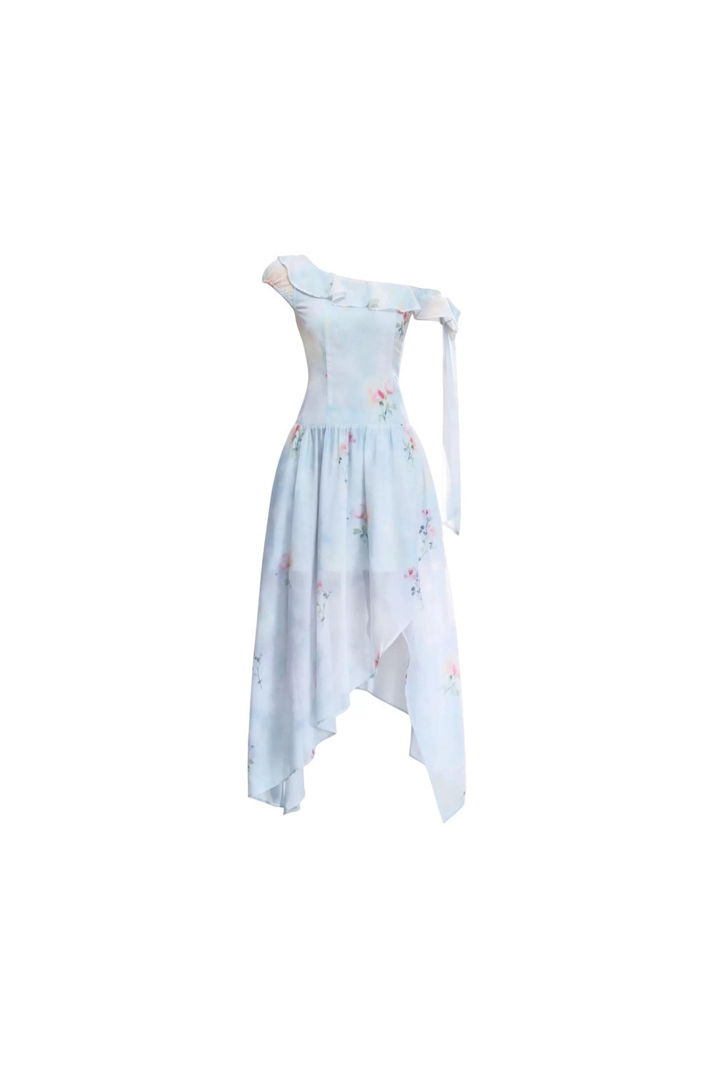 Sea Salt Rose Print Dress