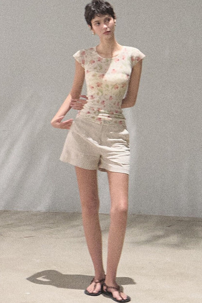 Old Money Linen Shorts