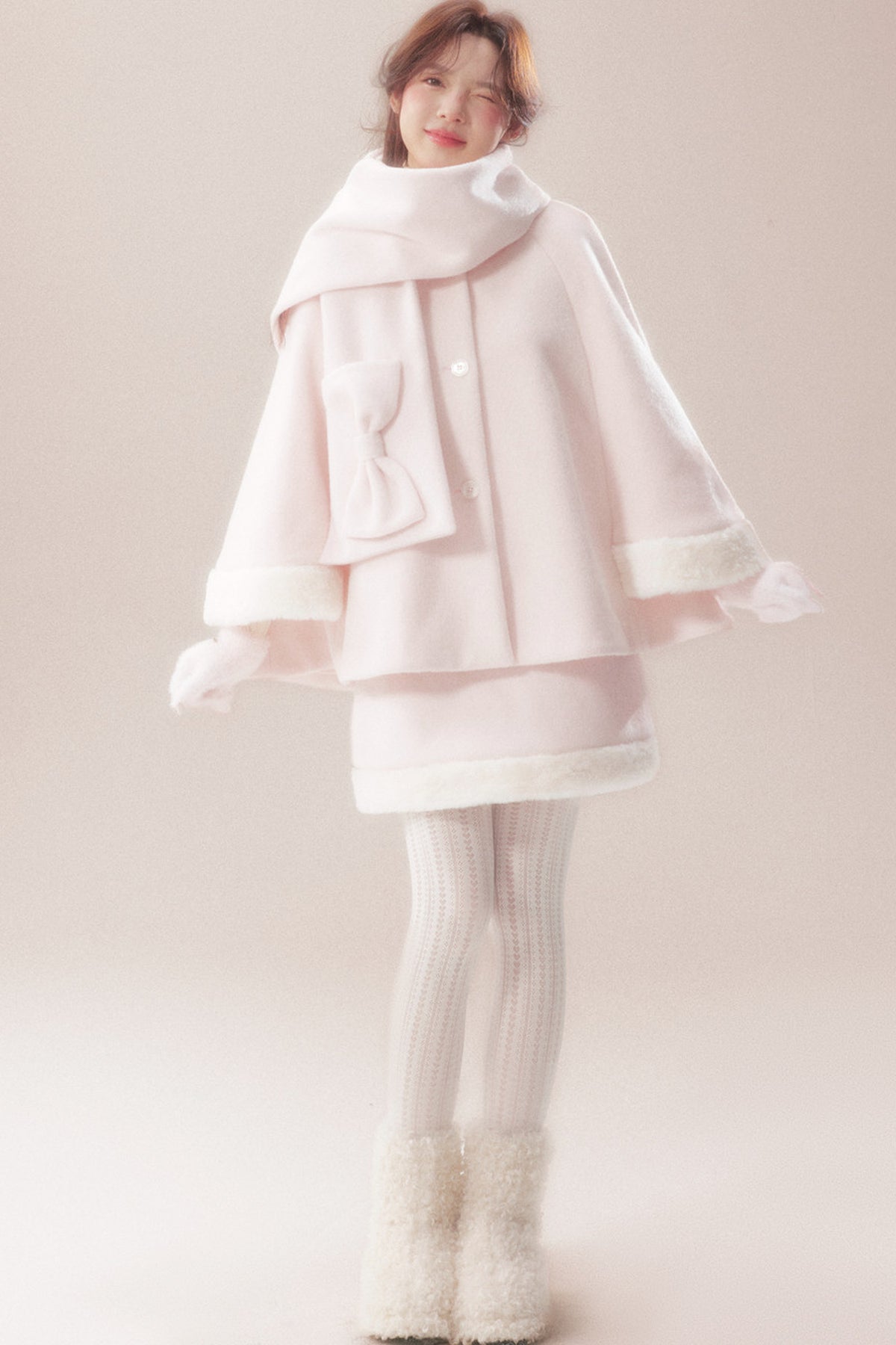 Heart of Winter Cape and Skirt Set
